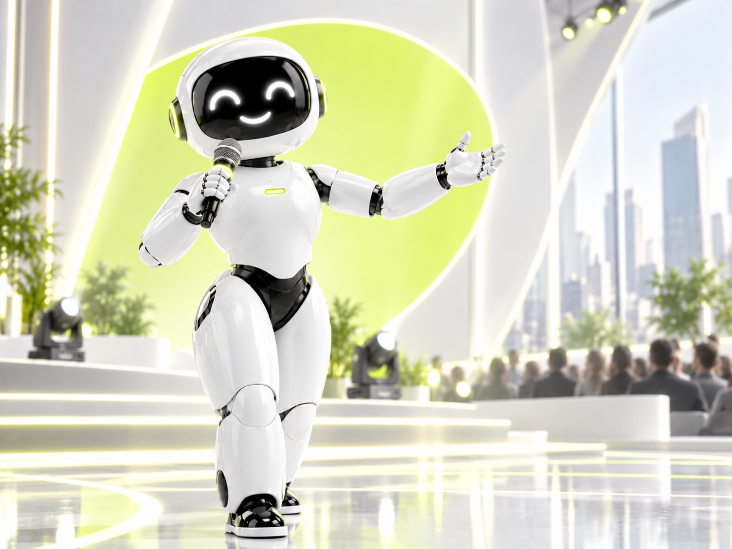 Original concept visualization - Robot Host