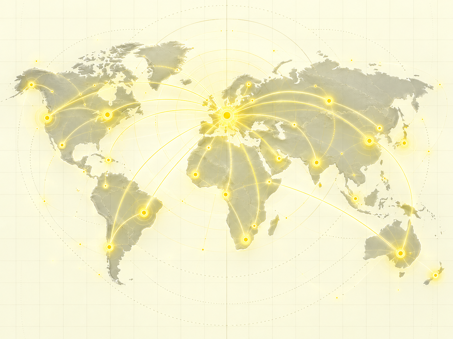 Map of Europe highlighting key markets