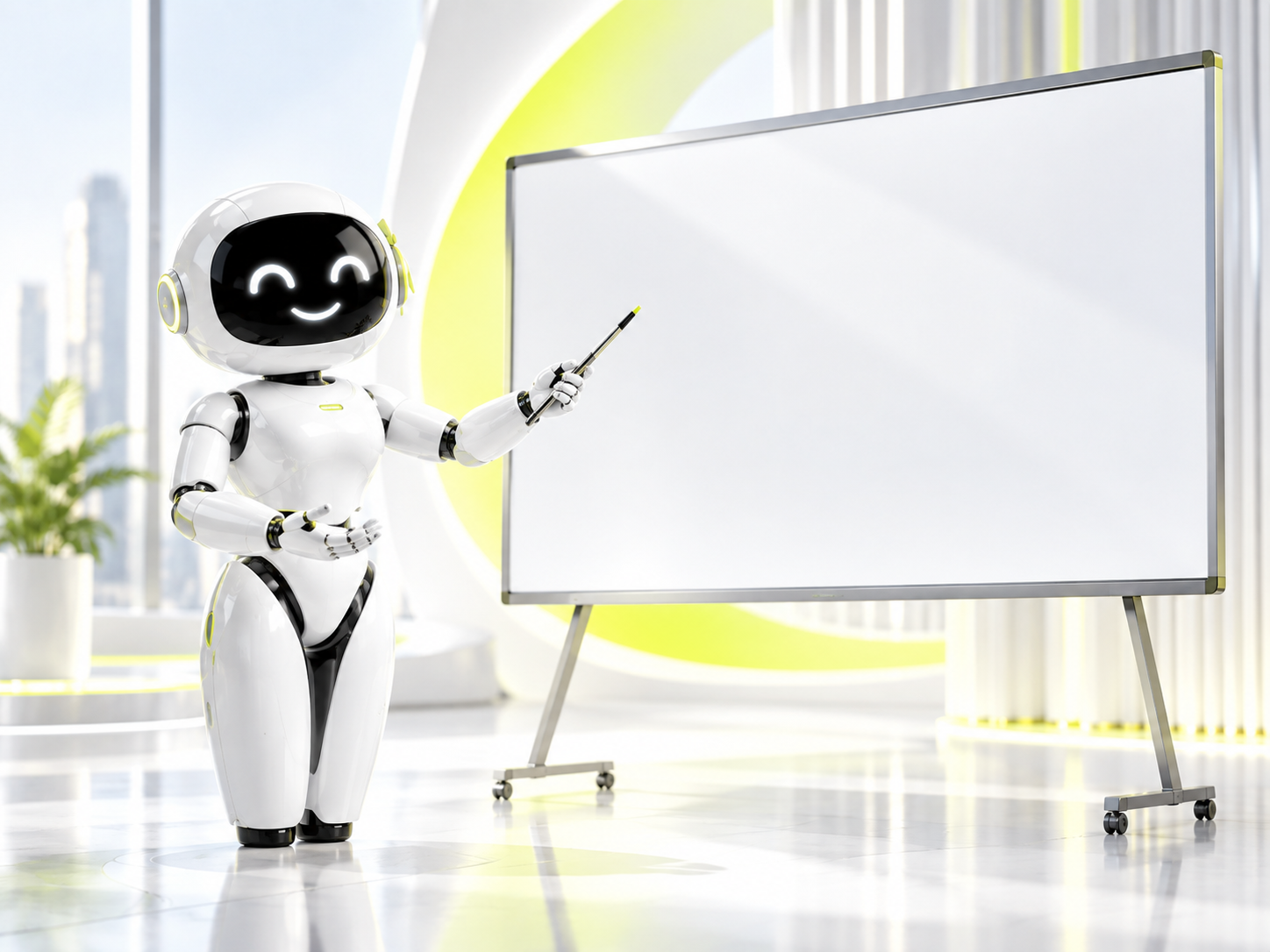 Original concept visualization - Robot Presenter