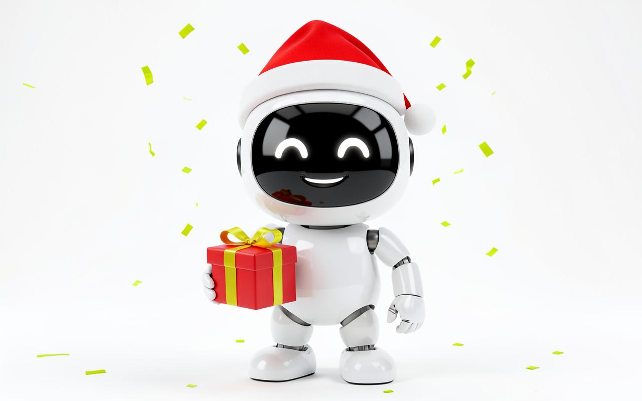 Original concept visualization — Robot Santa